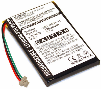 Battery for Garmin 361 00019 11 361 00019 12 CSIQN200SL